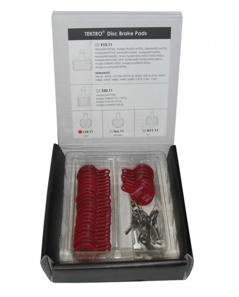 Tektro Felgenbremse Tektro Werkstattbox 15er Set für Lyra organisch