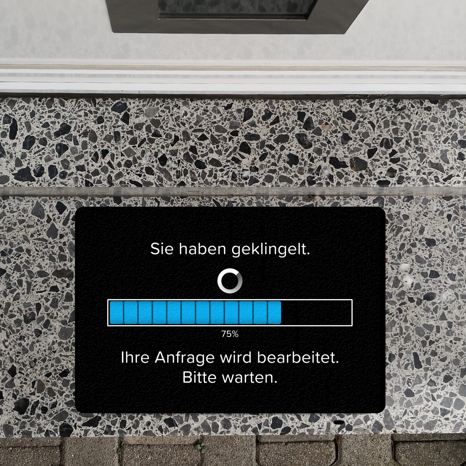 speecheese Fußmatte Sie haben geklingelt Fußmatte in 40x60 cm ohne Rand mit günstig online kaufen