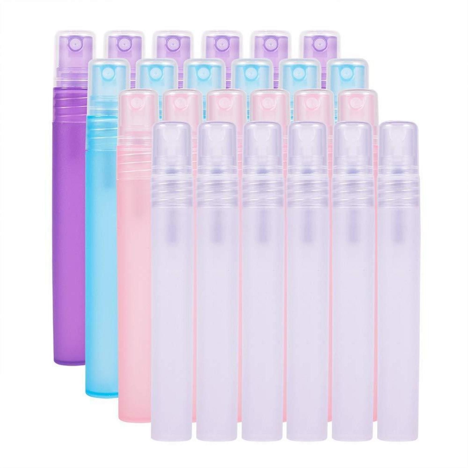 LuxusKollektion Sprühflasche Mini Sprühflaschen 10ml 24er Set bunt