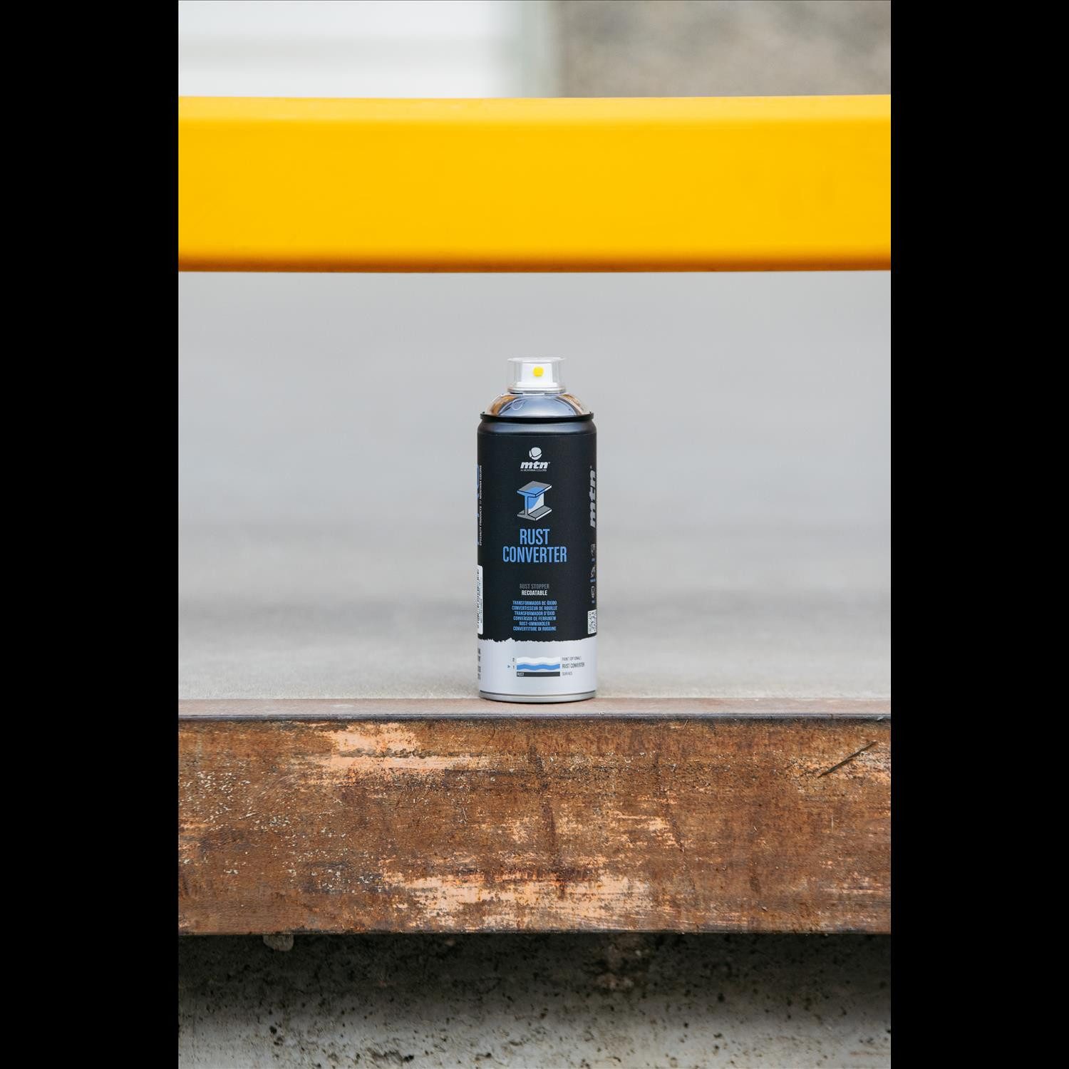 MTN Sprühlack Rostumwandler Spray, Epoxidharz Rostkonverter, überstreichbar, MTN