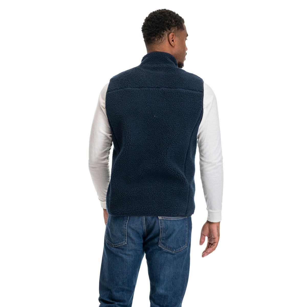 Bergans Funktionsweste Lunnan Pile Fleece Vest Men Komfortable Herrenweste für Outdoor und Alltag, die Wärme und