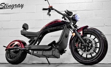 Star-Biker E-Motorroller Elektro-Chopper HL 6.0 Luqi, 57Ah, 4kw Motor, E-Motorrad, 4000,00 W, 48 km/h