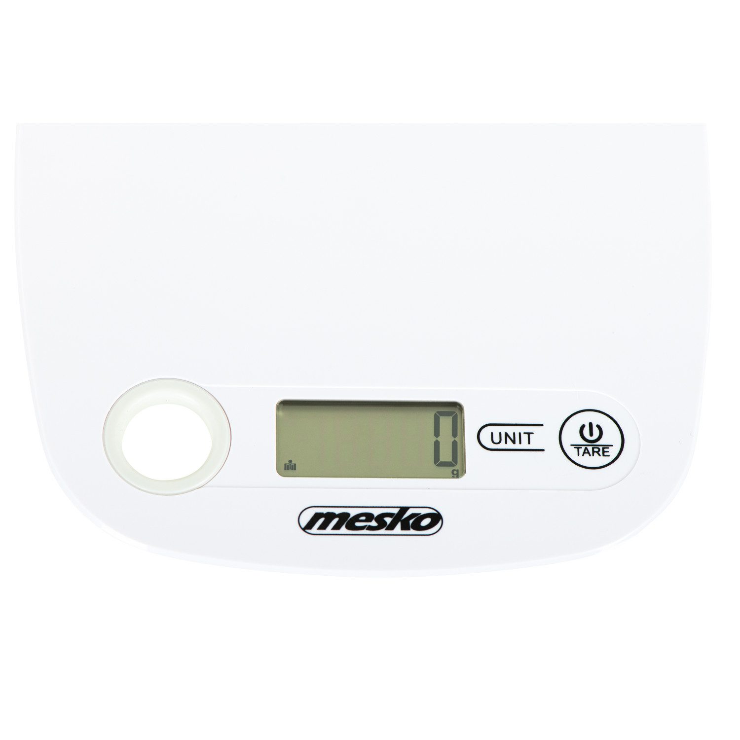 Mesko Küchenwaage MS 3159W, Elektronische Küchenwaage LCD 5kg / 1g