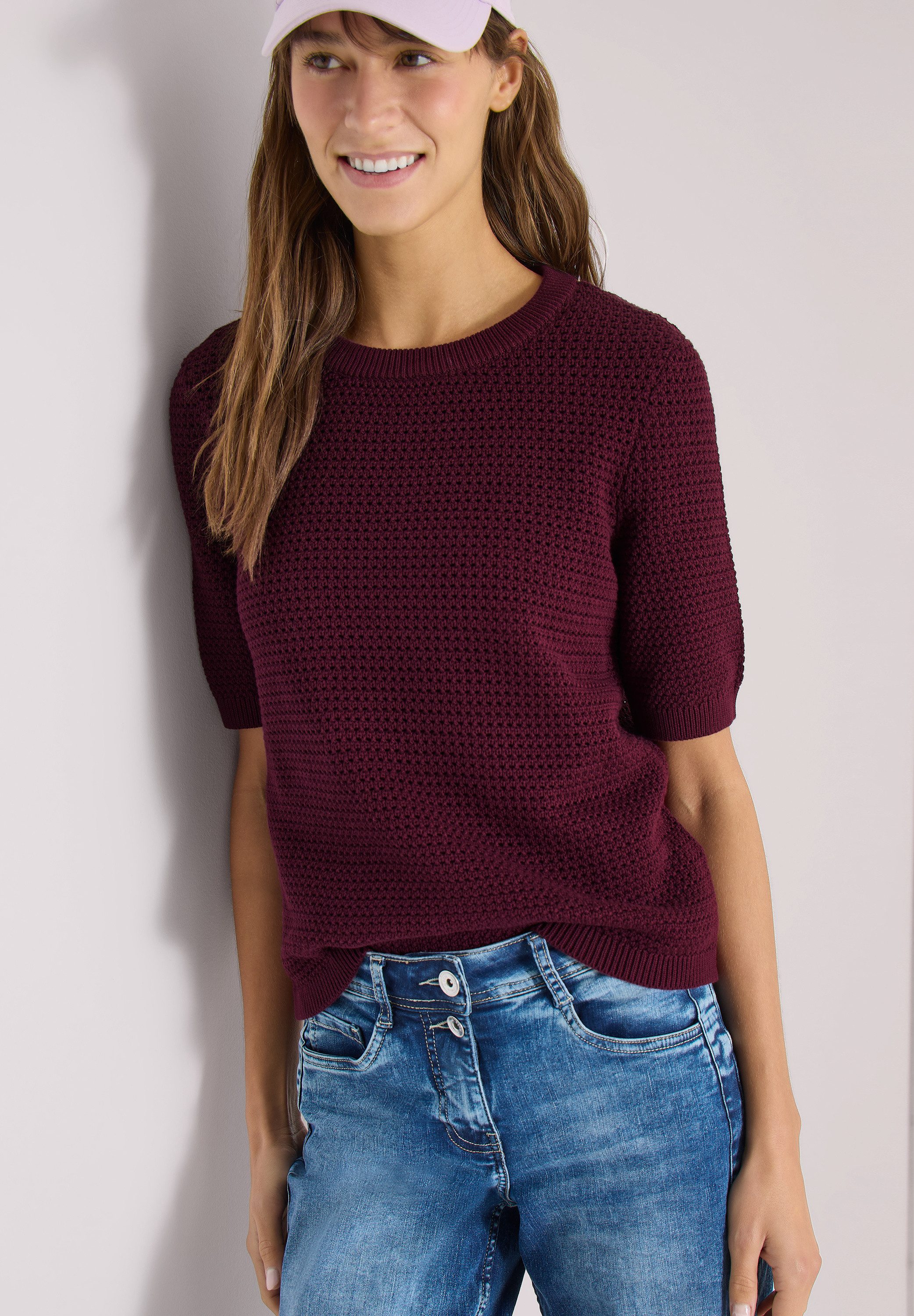 CECIL Cardigan aus reiner Baumwolle