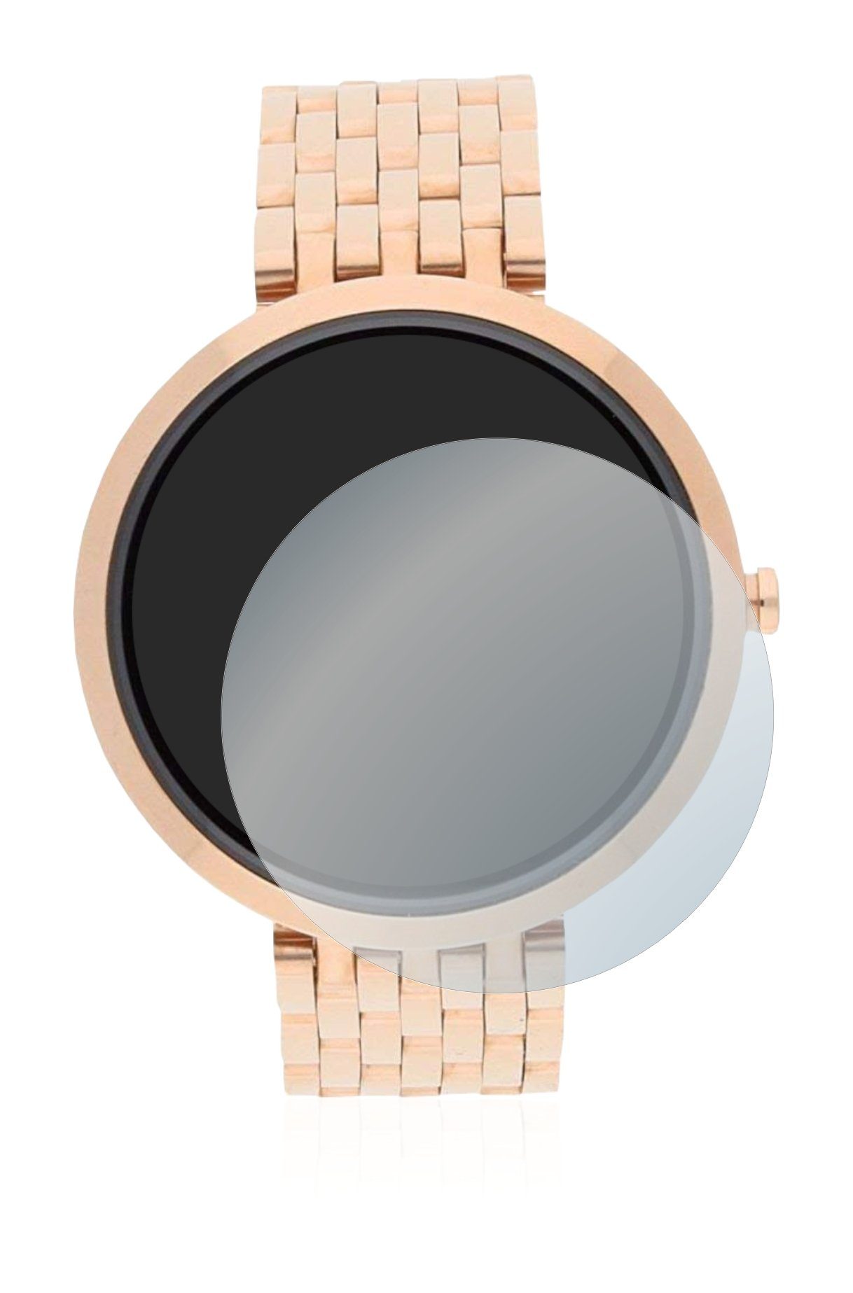 Savvies Panzerglas für Xlyne X-Watch Siona XW Fit, Displayschutzglas,  Schutzglas Echtglas 9H Härte klar Anti-Fingerprint