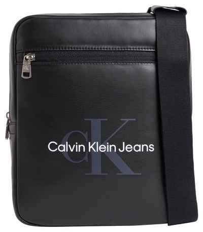 Calvin Klein Jeans Mini Bag MONOGRAM SOFT REPORTER22, mit Logo-Schriftzug Herren Schultertasche