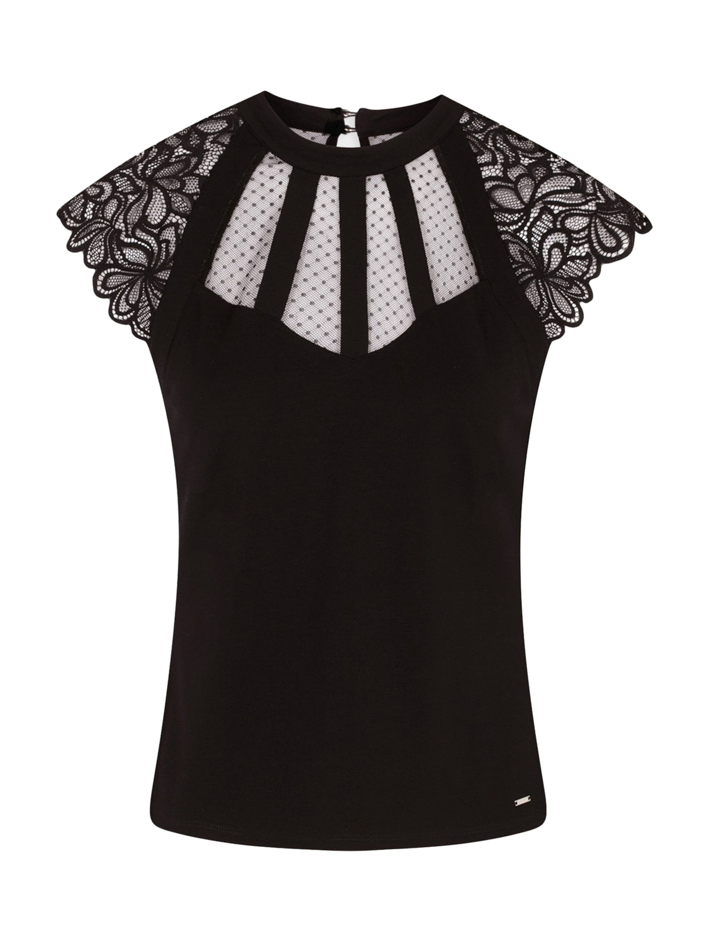 MORGAN Blusenshirt (1-tlg) Spitze