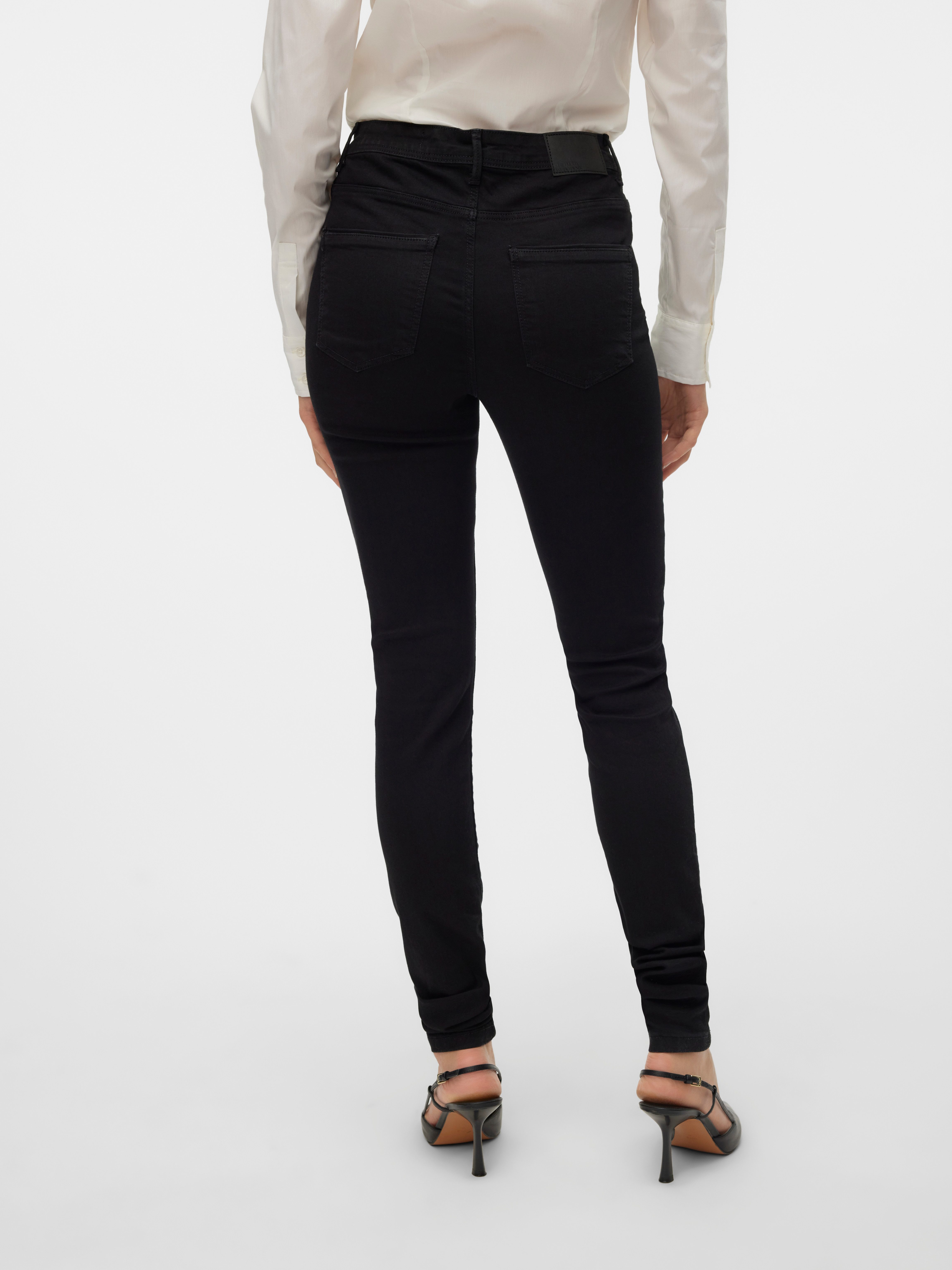 Vero Moda Skinny-fit-Jeans VMTATIANA MR S PIPING JEANS