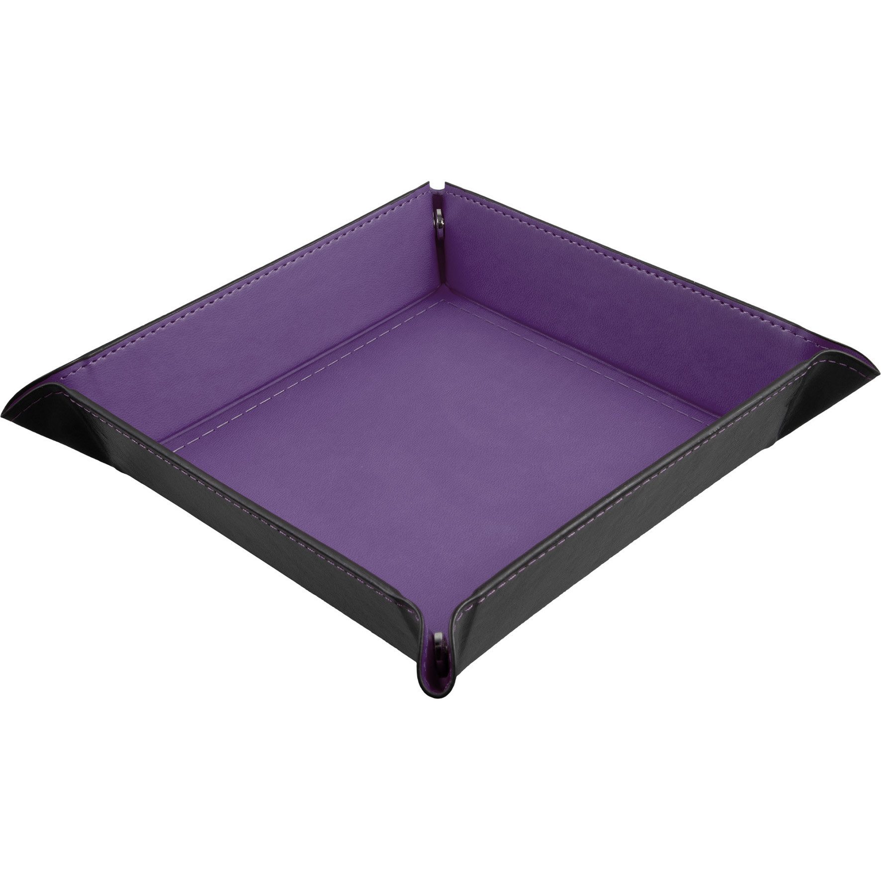 SHIBBY Spielesammlung Faltbare Würfelschale Würfelunterlage aus Kunstleder