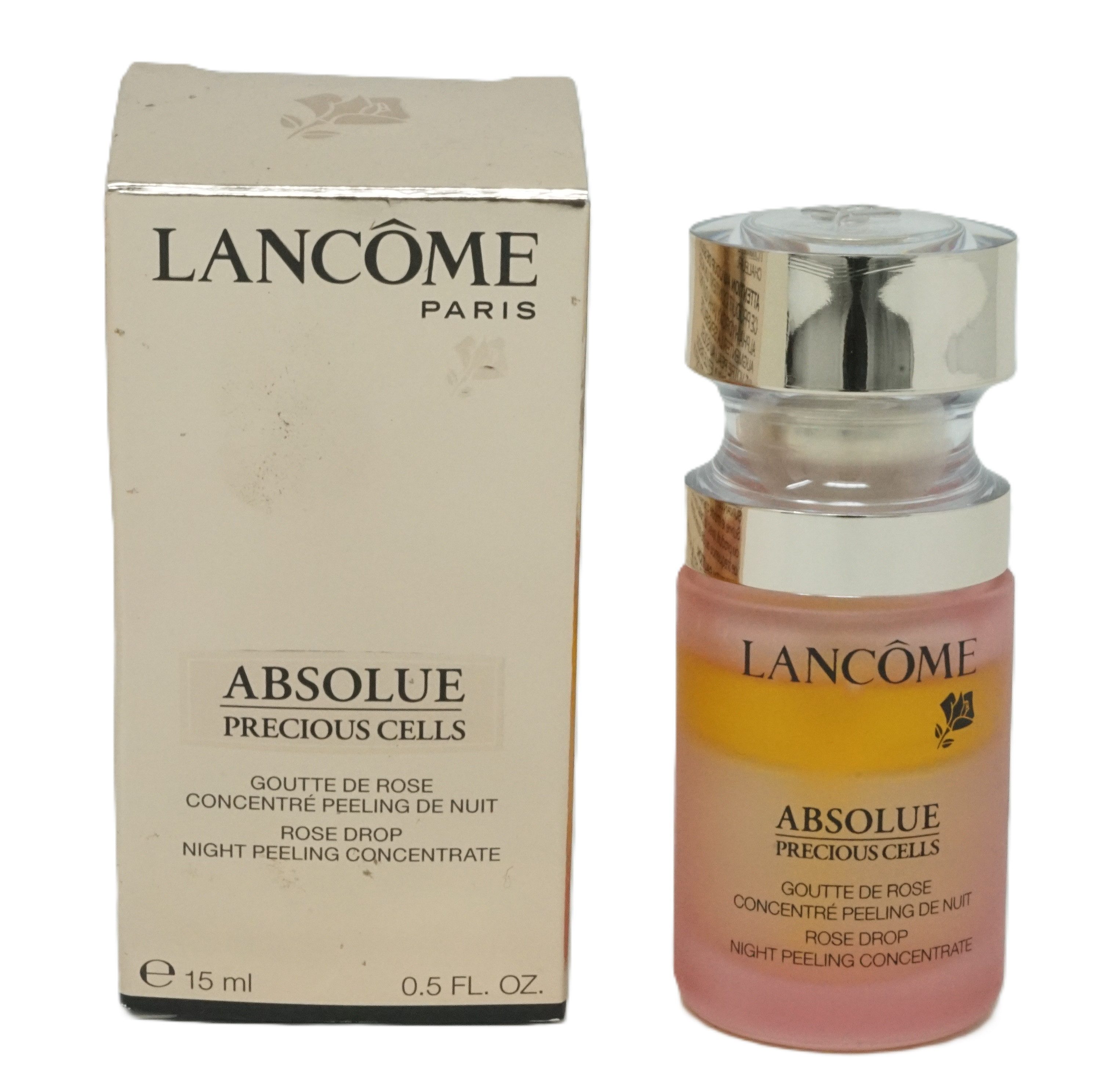 Gesichtspflege Lancome Absolue Precious Cells Rose Drop Nachtpeeling 15 ml