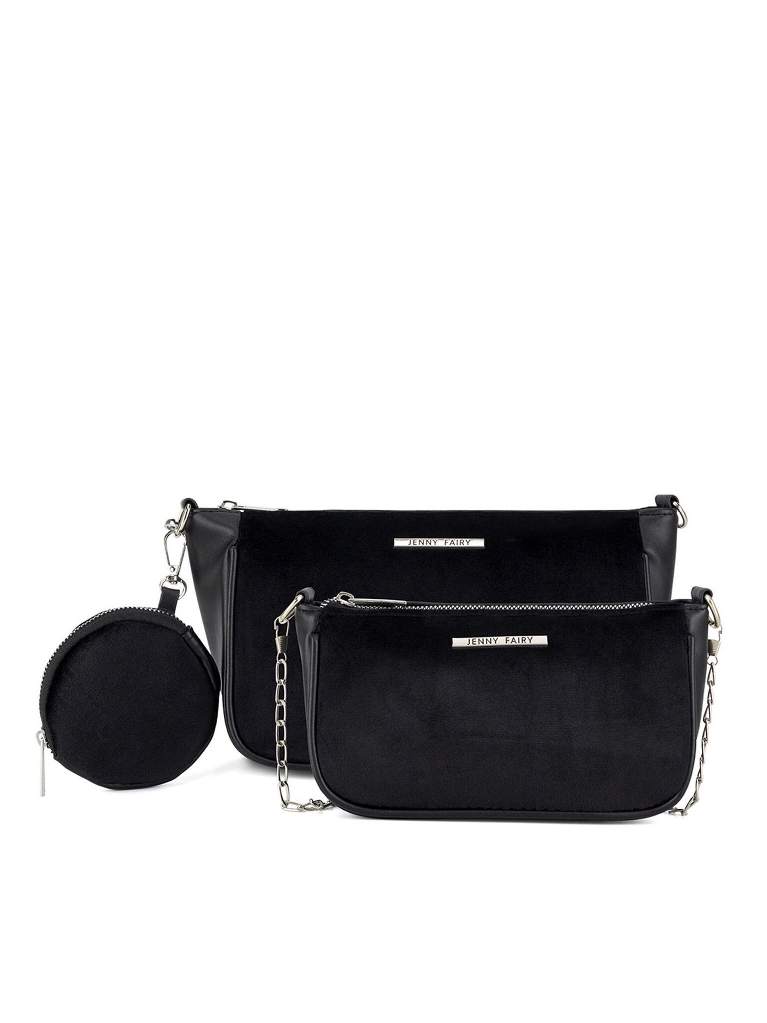 Handtasche Jenny Fairy Handtasche Damen JFR-L-024-06 Schwarz