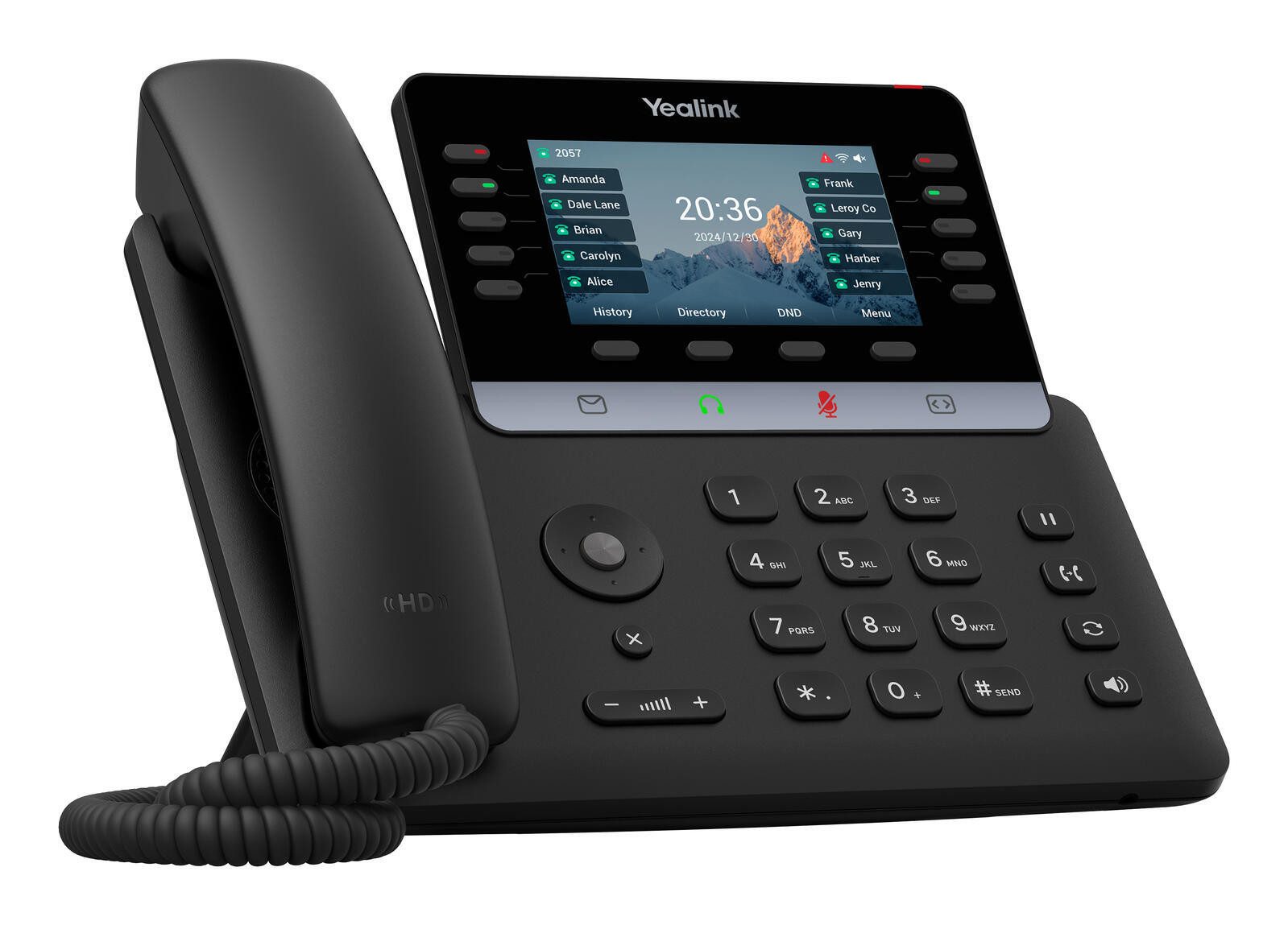 Yealink Yealink SIP-Telefon T74W Kabelgebundenes Telefon