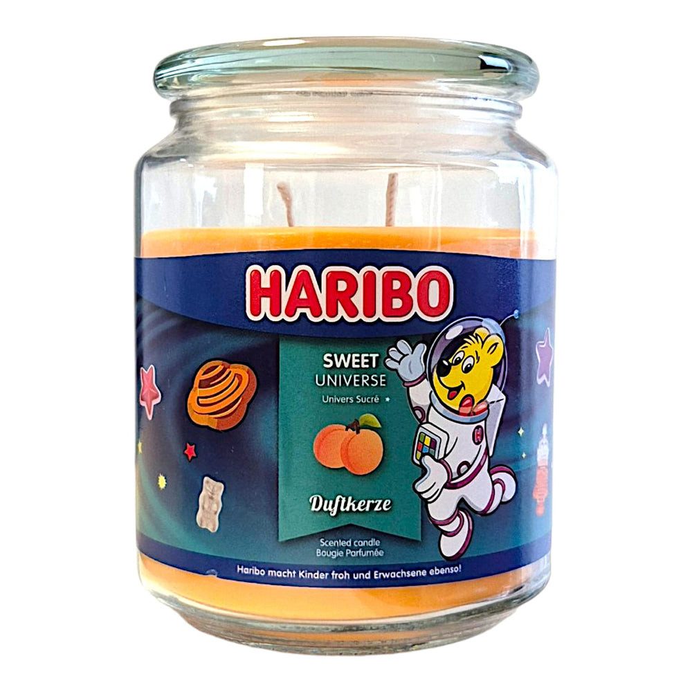 HARIBO Duftkerze Haribo Duftkerze Sweet Universe Kerze 2 Dochte