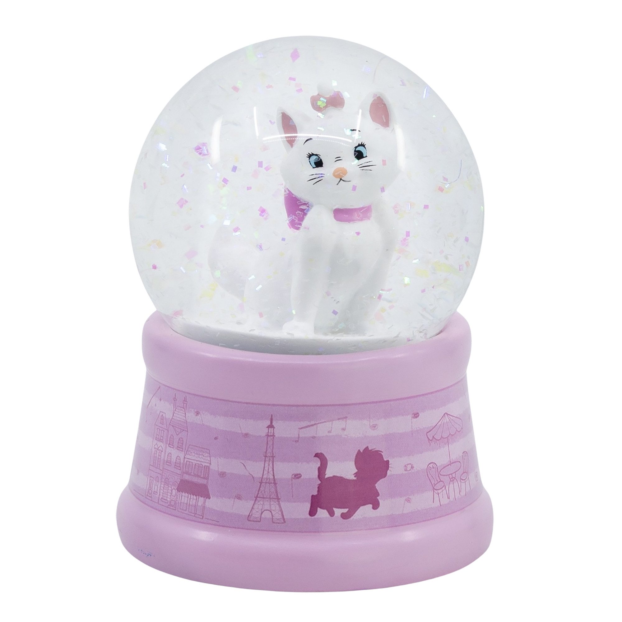 Stor Dekokugel Disney Aristocats Marie die Katze mini Glaskugel Schneekugel günstig online kaufen