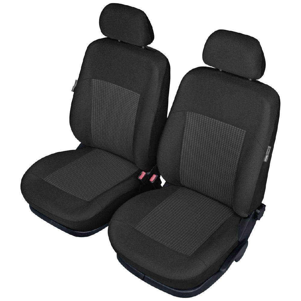 HP-AUTOZUBEHÖR Autositzbezug HP Autozubehör 22200 Sitzschoner Polyester Schwarz Fahrersitz, Beifa