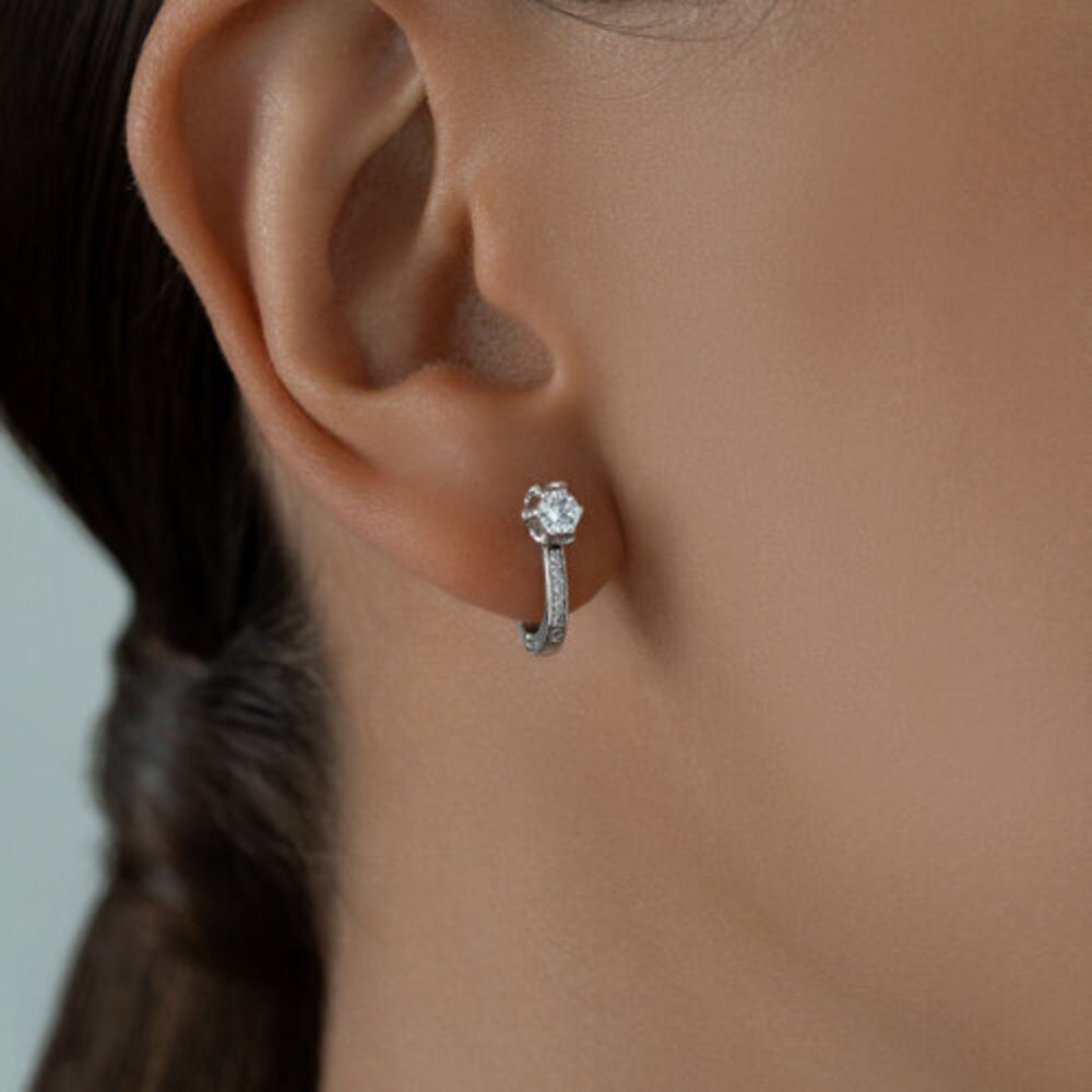 Secretforyou Creolen-Set Ohrringe 925 Silber Zirkonia günstig online kaufen