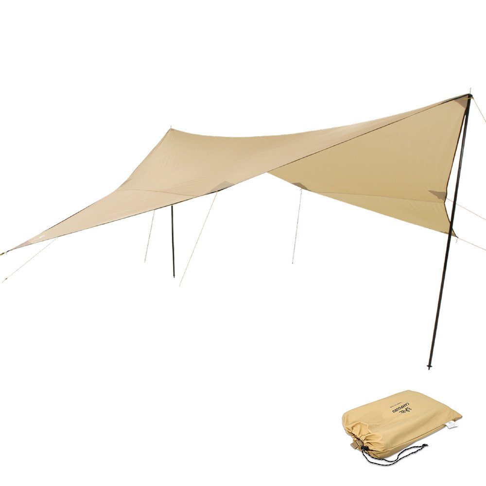 Campguru Sonnensegel »Tarp Sonnen Segel Camping Vor Zelt«, Wind Schutz  Plane Dach Baumwolle online kaufen | OTTO