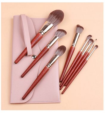 AUKUU Puderpinsel 8Support Set, Make up Pinsel mit weichen Borsten, Beauty Tool, Make up, Pinsel für Anfänger
