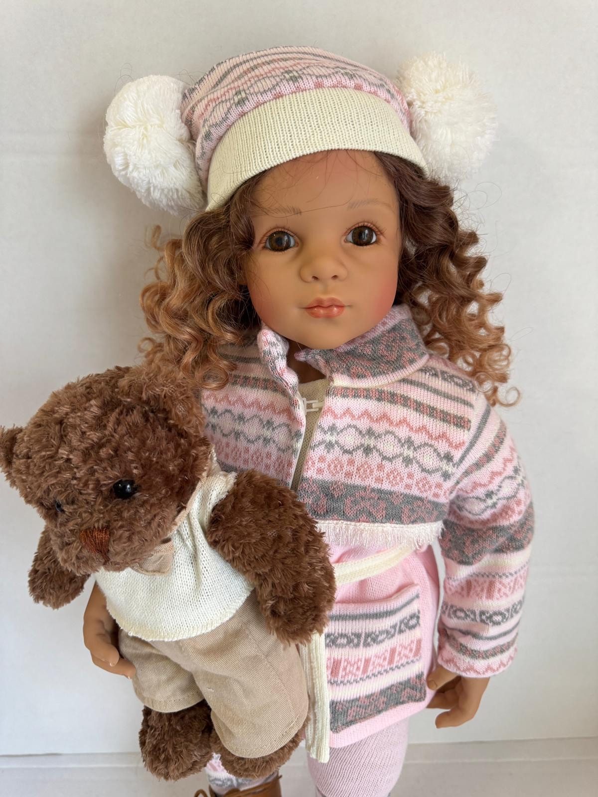 Schildkröt Babypuppe Eine ganz besondere Rarität: Alina von Sieglinde Frieske, 65 cm (1-tlg)