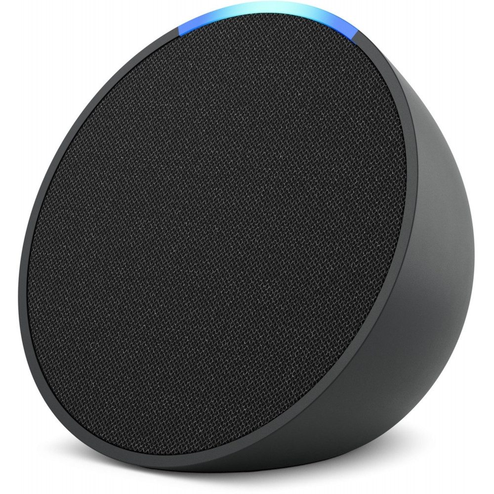 Amazon Amazon Echo Pop Smart Speaker schwarz - Bluetooth-Lautsprecher. Smart Speaker (802.11a/b/g/n/ac, Kompakter smart Speaker mit Alexa)