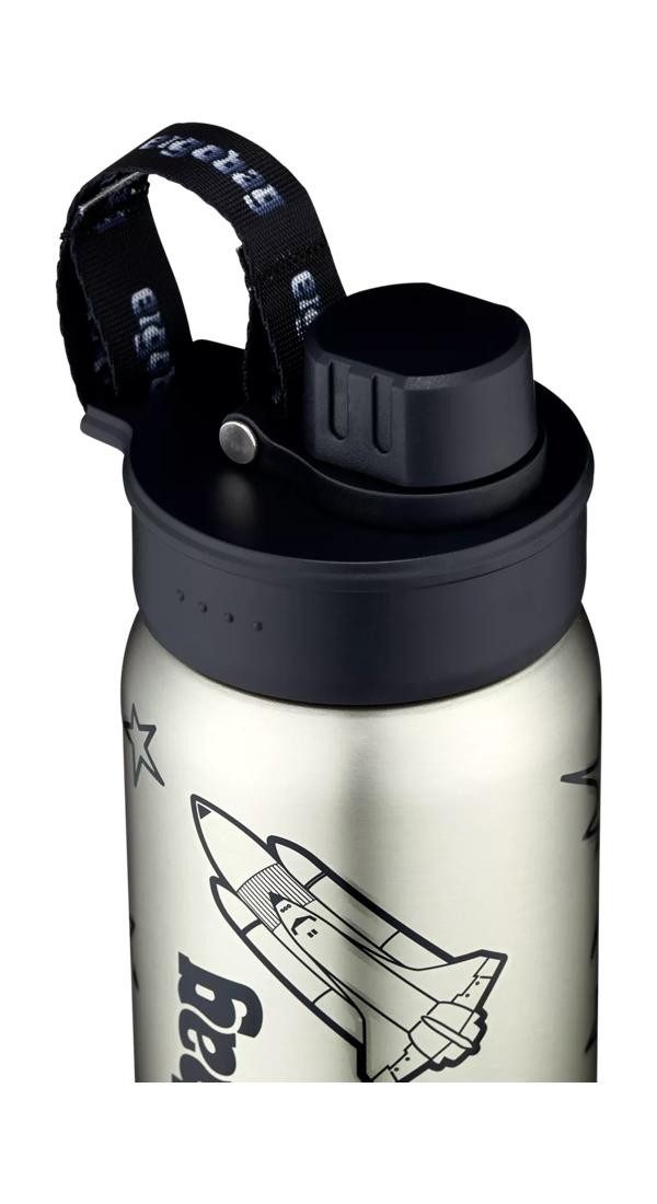 ergobag Trinkflasche Edelstahl Trinkflasche, auslaufsicher und kohlensäuregeeignet