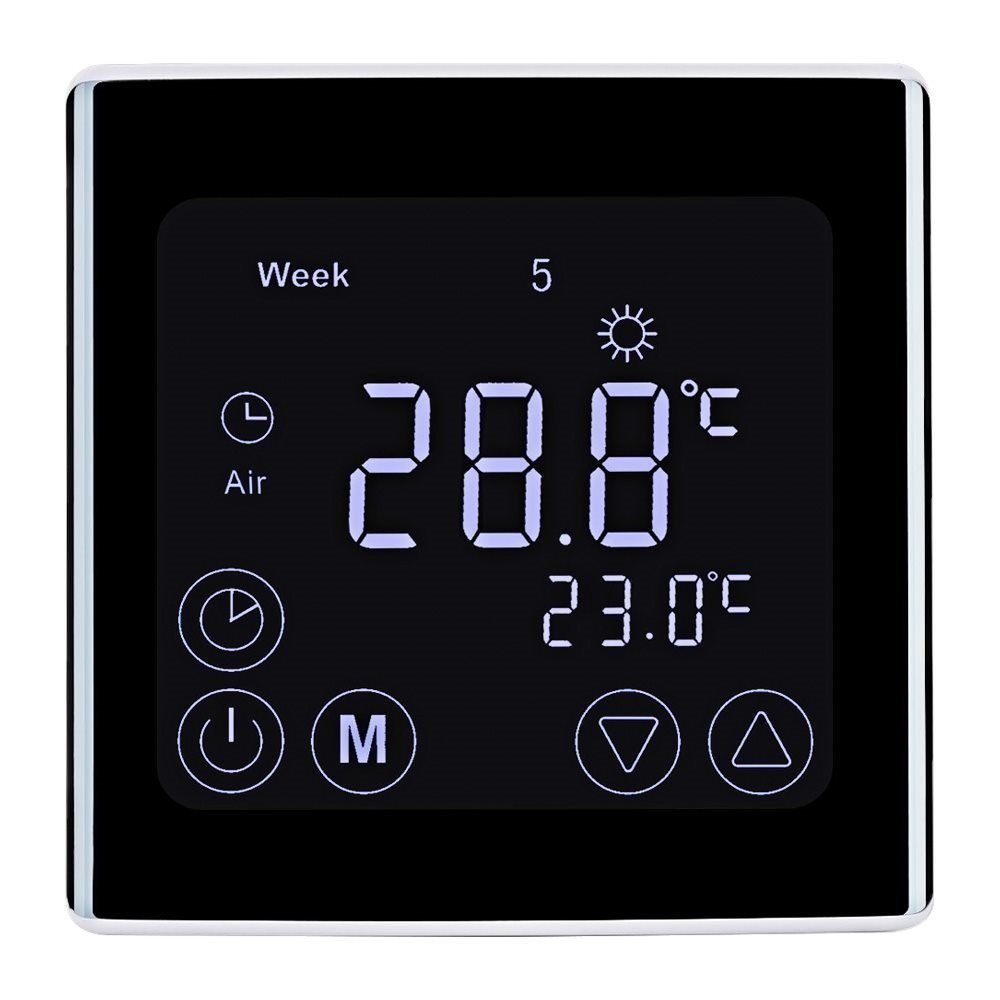 Wifi Thermostat, Programmierbare, Smart Digital Home Raumthermostat Fußbodenheizung Wandheizung LCD Daskoo Raumthermostat