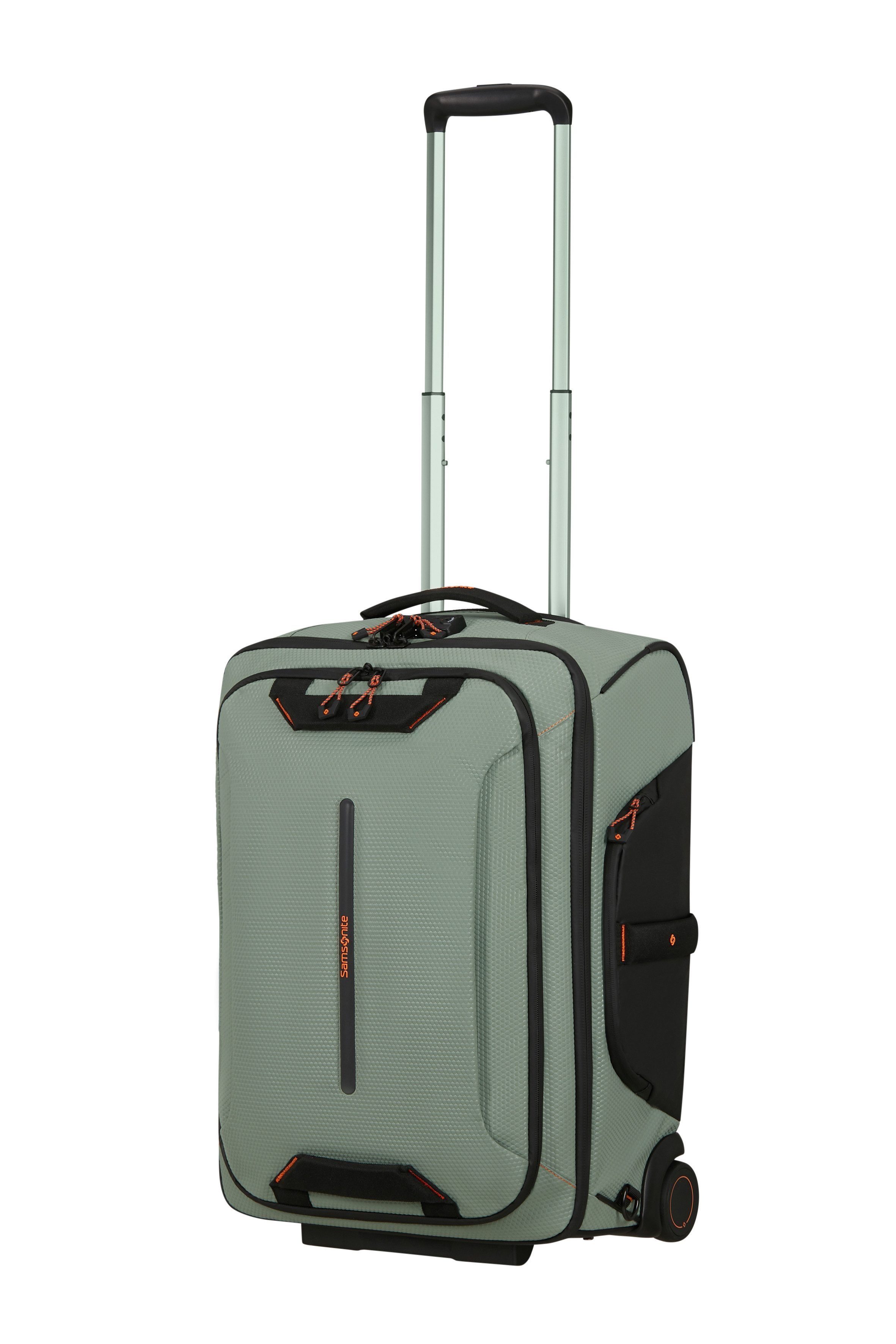 Samsonite Weichgepäck-Trolley ECODIVER 55, 2 Rollen, aus robustem Nylon, mit praktischem Seitenfach, mit Regencover