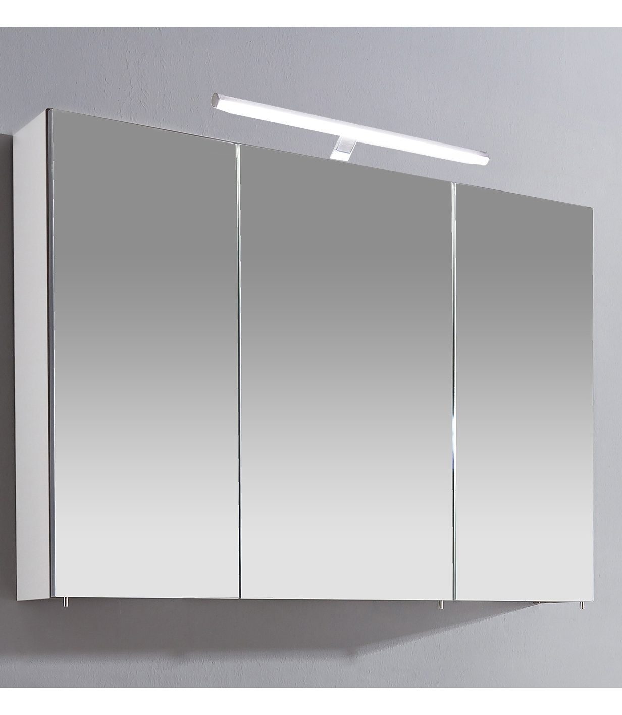 Schildmeyer Spiegelschrank Irene, Spiegelschrank, Made in Germany, B: 100 cm Solide Verarbeitung - Dieses Produkt ist in Deutschland gefertigt