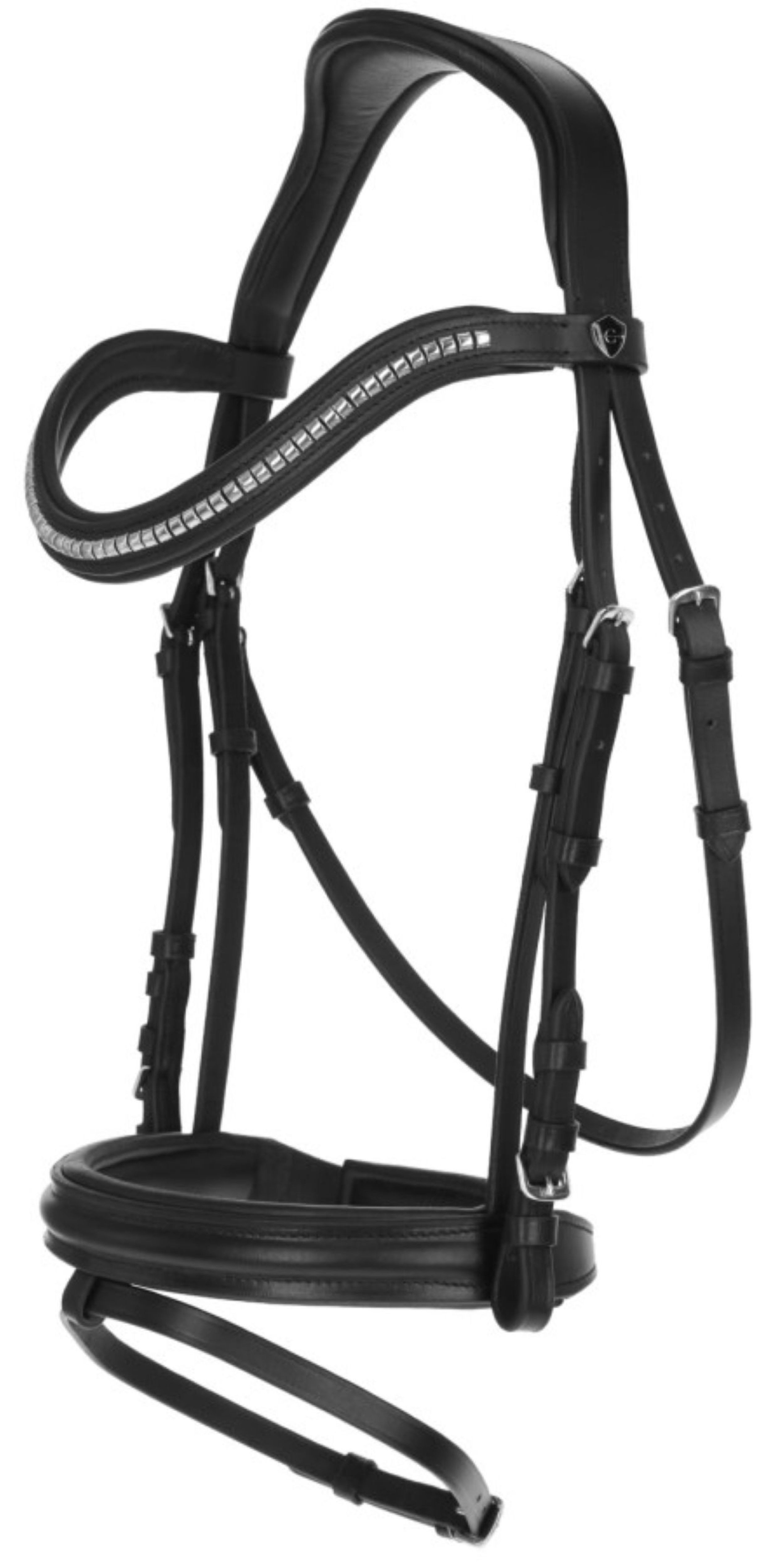 Covalliero Trensenzaum Kerbl Trensenzaum Clincher Pony schwarz, 3230193