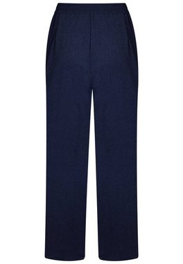 BICALLA Culotte Trousers Crinkle - 16/navy (1-tlg)