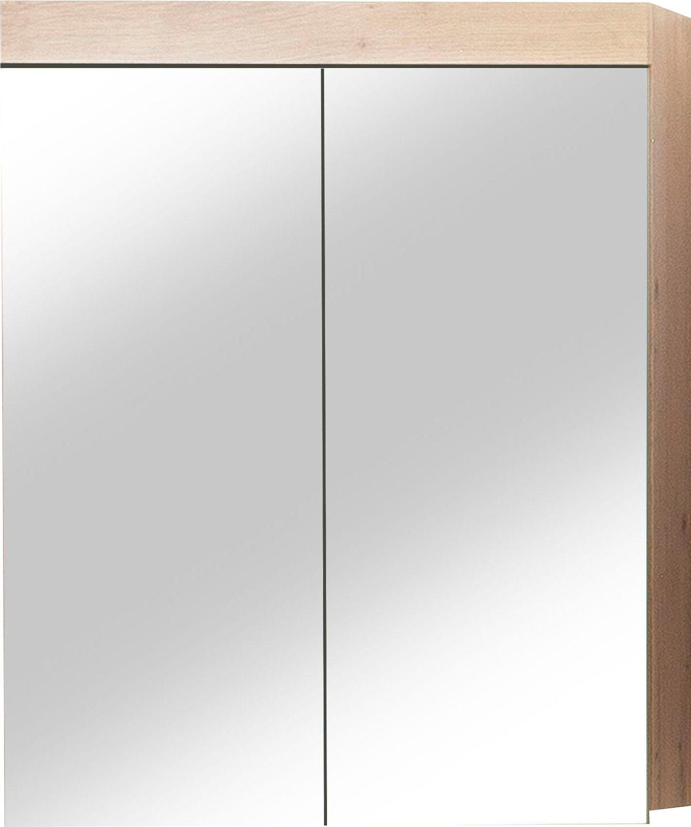 trendteam Spiegelschrank »Amanda« Breite 60 cm, wahlweise mit LED- Beleuchtung, Badezimmerschrank mit 2 Spiegeltüren online kaufen | OTTO