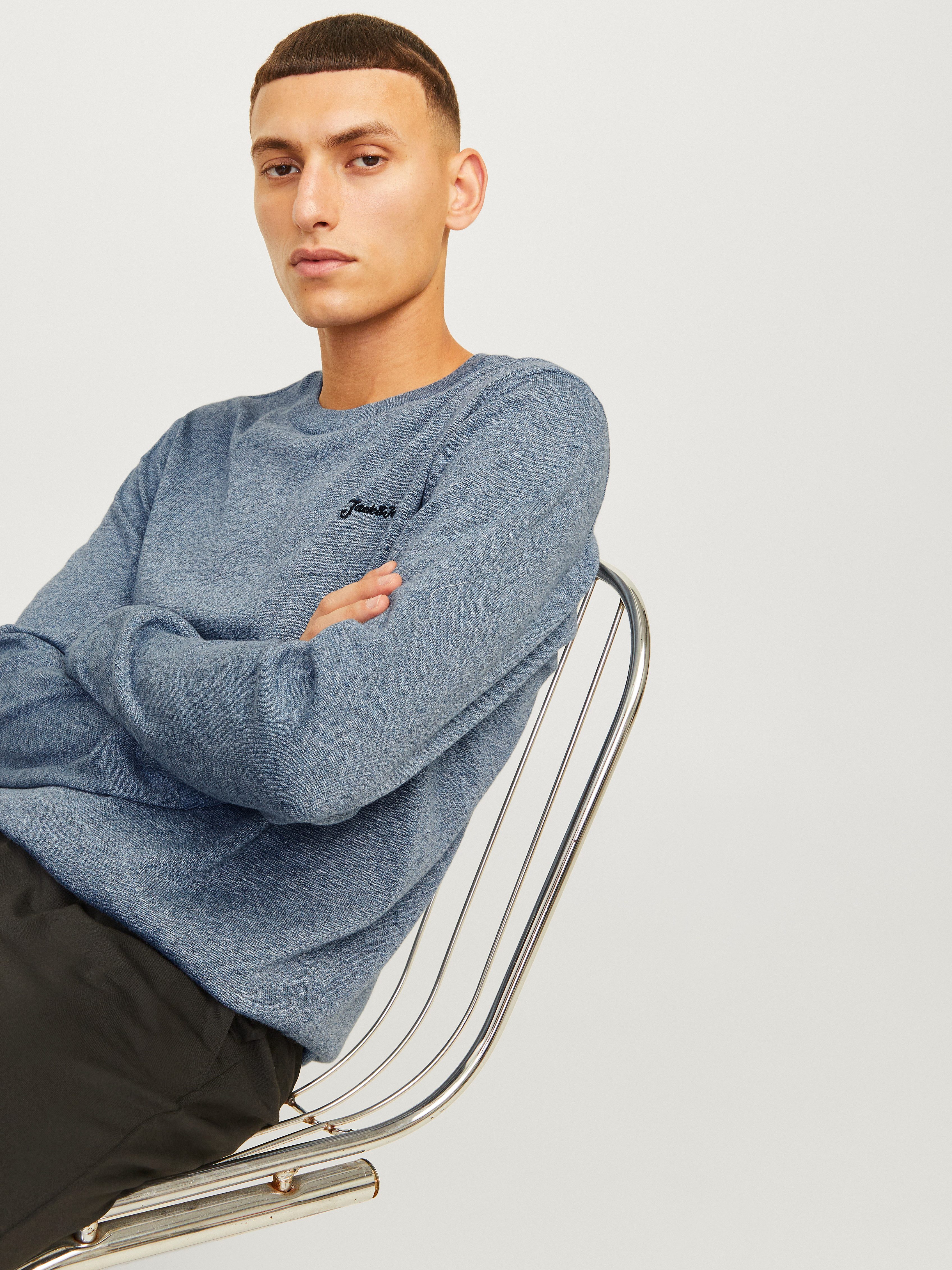 Jack & Jones Rundhalspullover JJBRAD KNIT günstig online kaufen