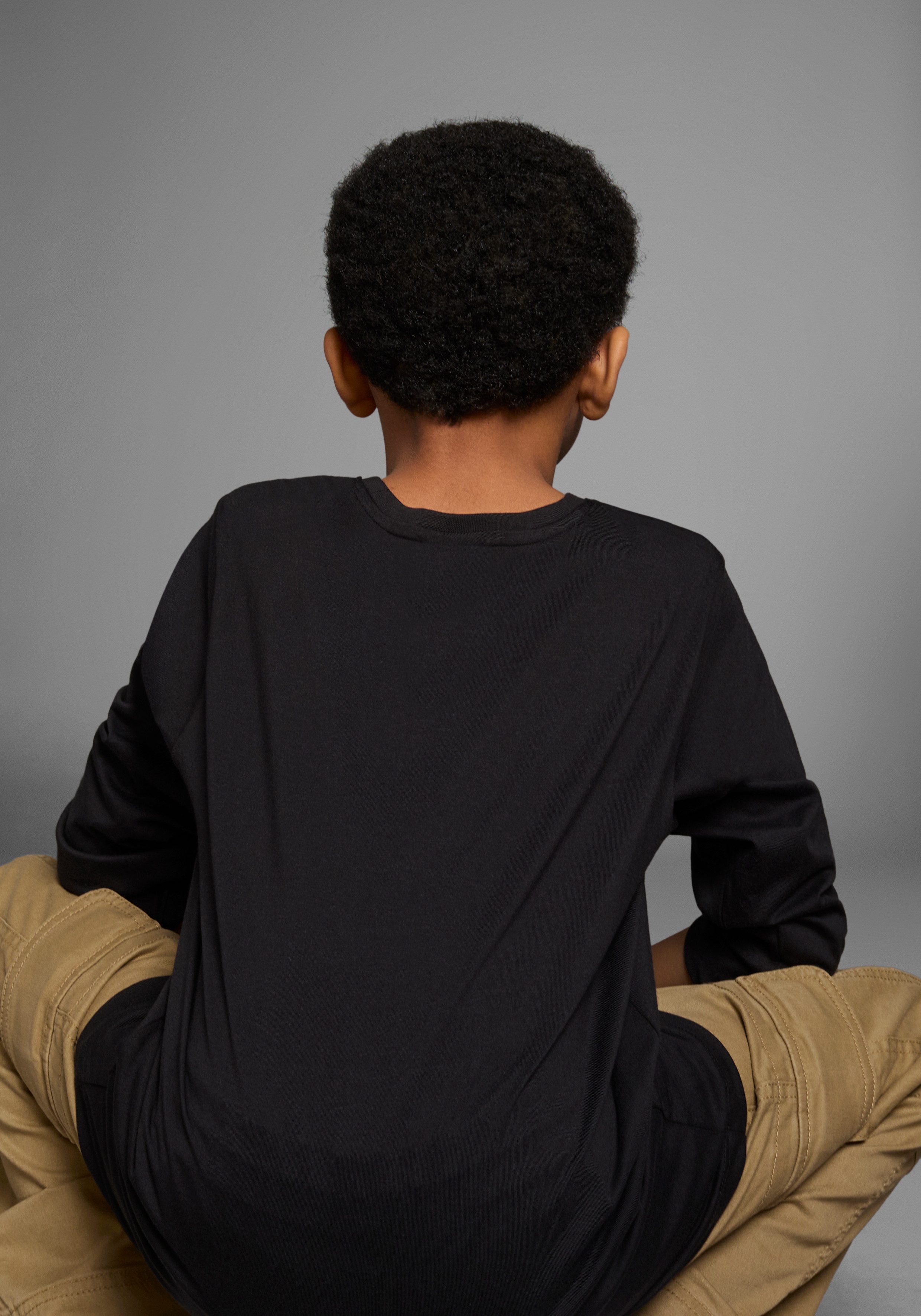 KIDSWORLD Langarmshirt Bitte nicht stören... Langarm, Basic-Passform, bedruckt, Rundhalsausschnitt