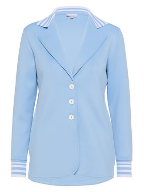 MONACO blue WEEKEND Sweatblazer Jerseyblazer koerpernah mit Trikotdetails im Streifendesign