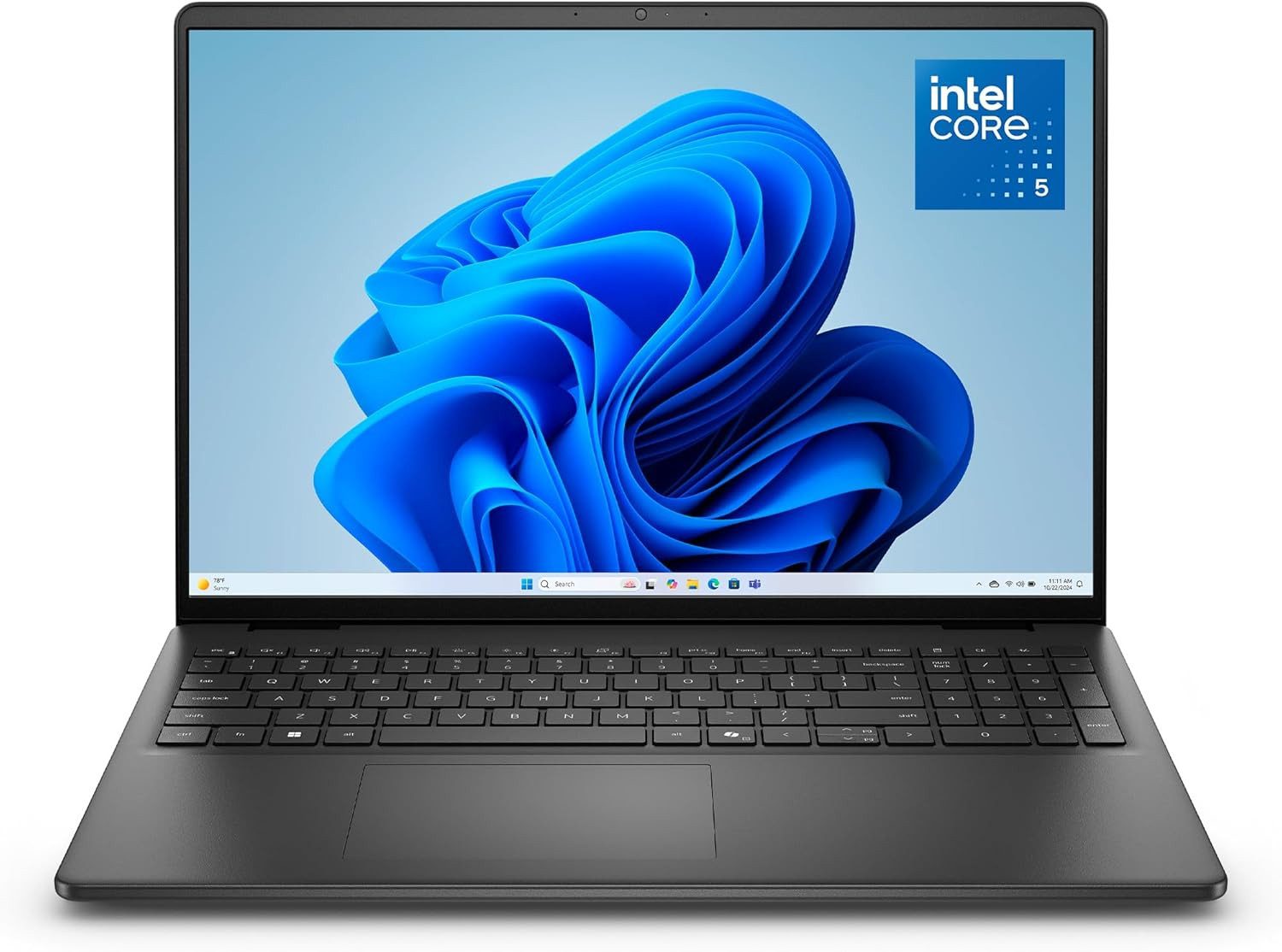 Dell DC16250 Laptop Intel Core 5, 16GB RAM, 512GB SSD Fingerabdruck Sensor Business-Notebook (40,64 cm/16 Zoll, Intel Core 5 120U, Intel UHD Graphics, 512 GB SSD, 5 GHz, Fingerprint Sensor, Windows 11, Kamera)