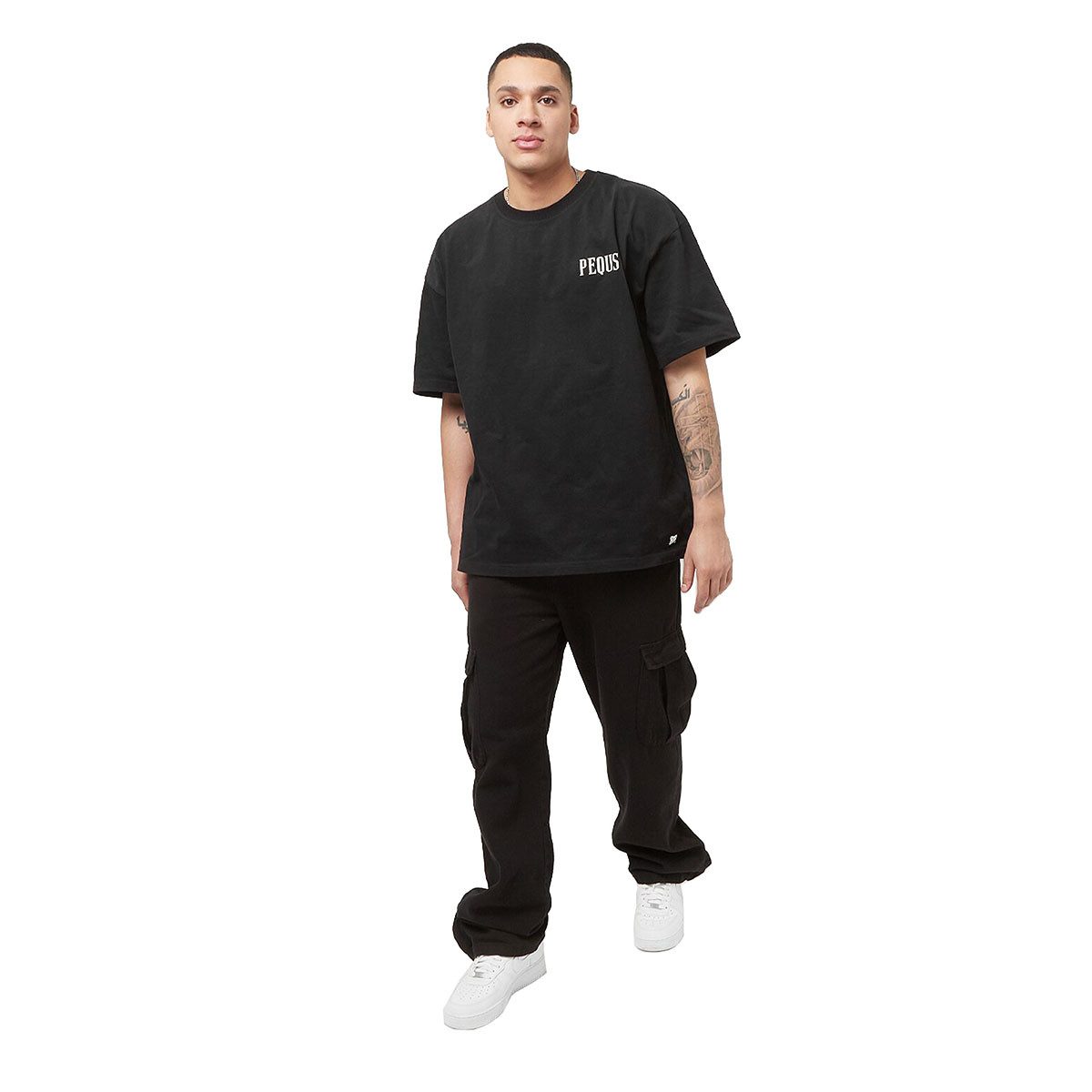 PEQUS T-Shirt Back Logo (1-tlg)