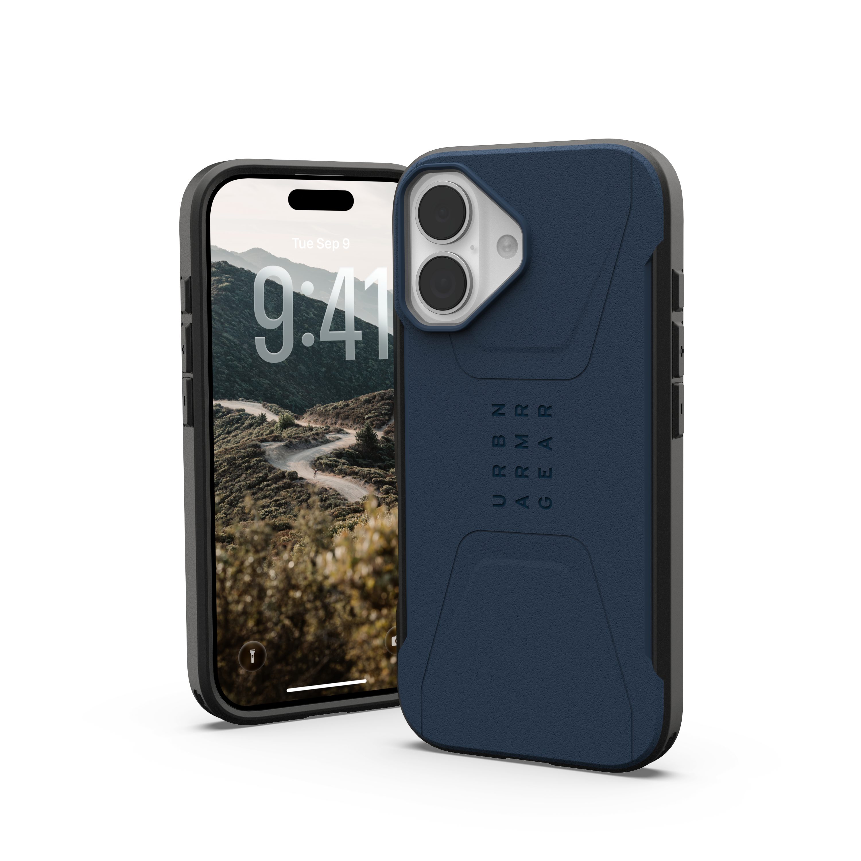 Urban Armor Gear Smartphone-Hülle Civilian MagSafe - iPhone 17 Hülle, [MagSafe optimiert, Fallschutz nach Militärstandard]