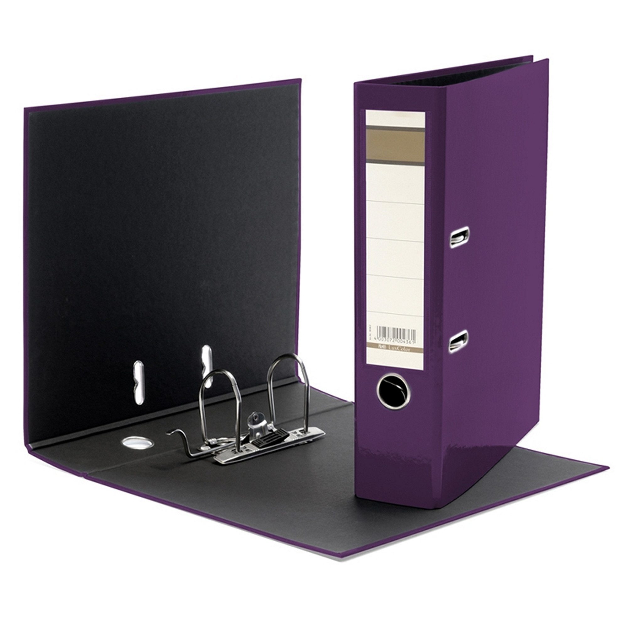 Primus Aktenordner Aktenordner / DIN A4 / 75mm breit / Farbe: lila