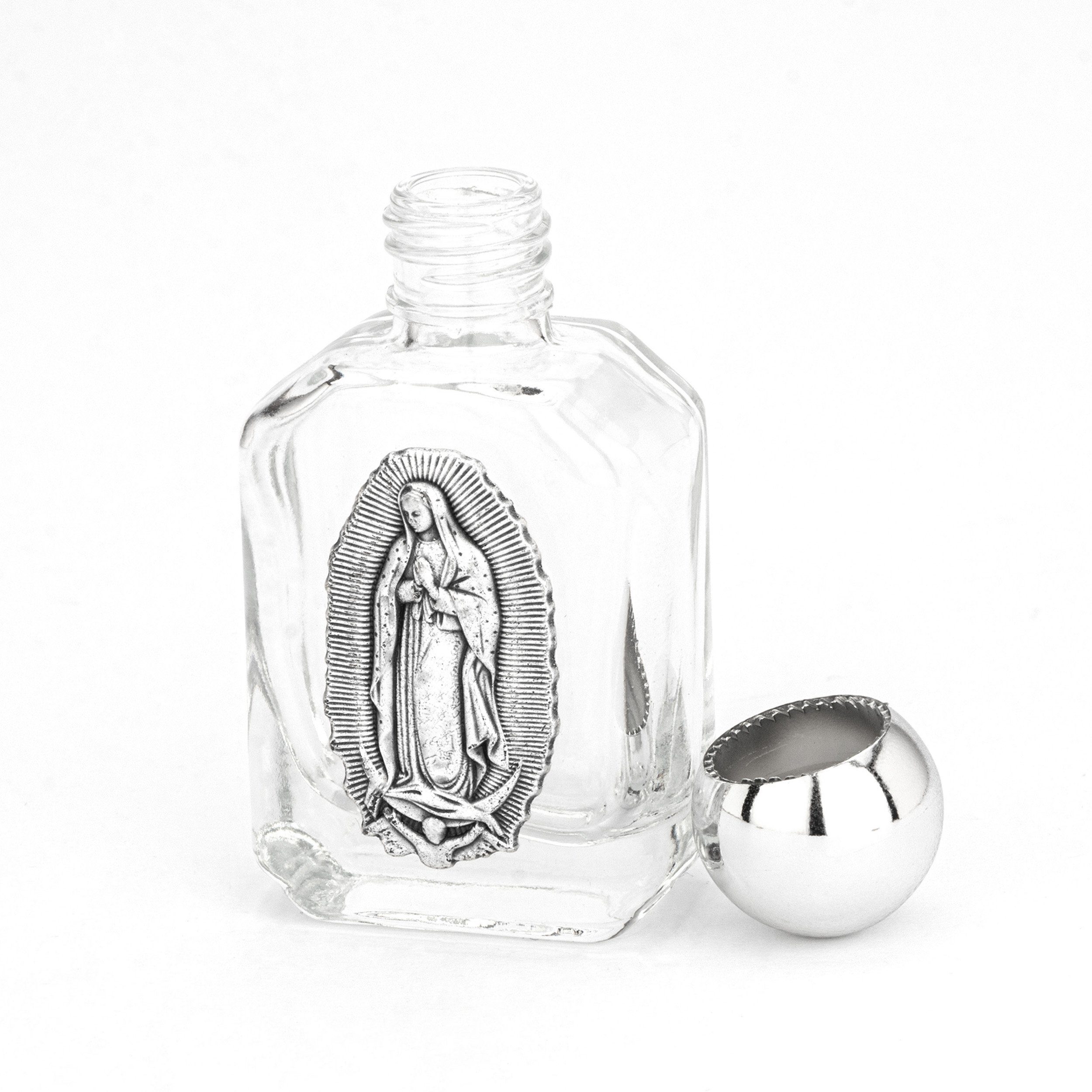 NKlaus betend Dekofigur Weihwasserflasche cm, motiv 15ml Madonna Sakrale Glas in Made Germany 6x3x2 aus