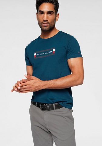 TOMMY HILFIGER Футболка »CORP Коробка LOGO TEE&...