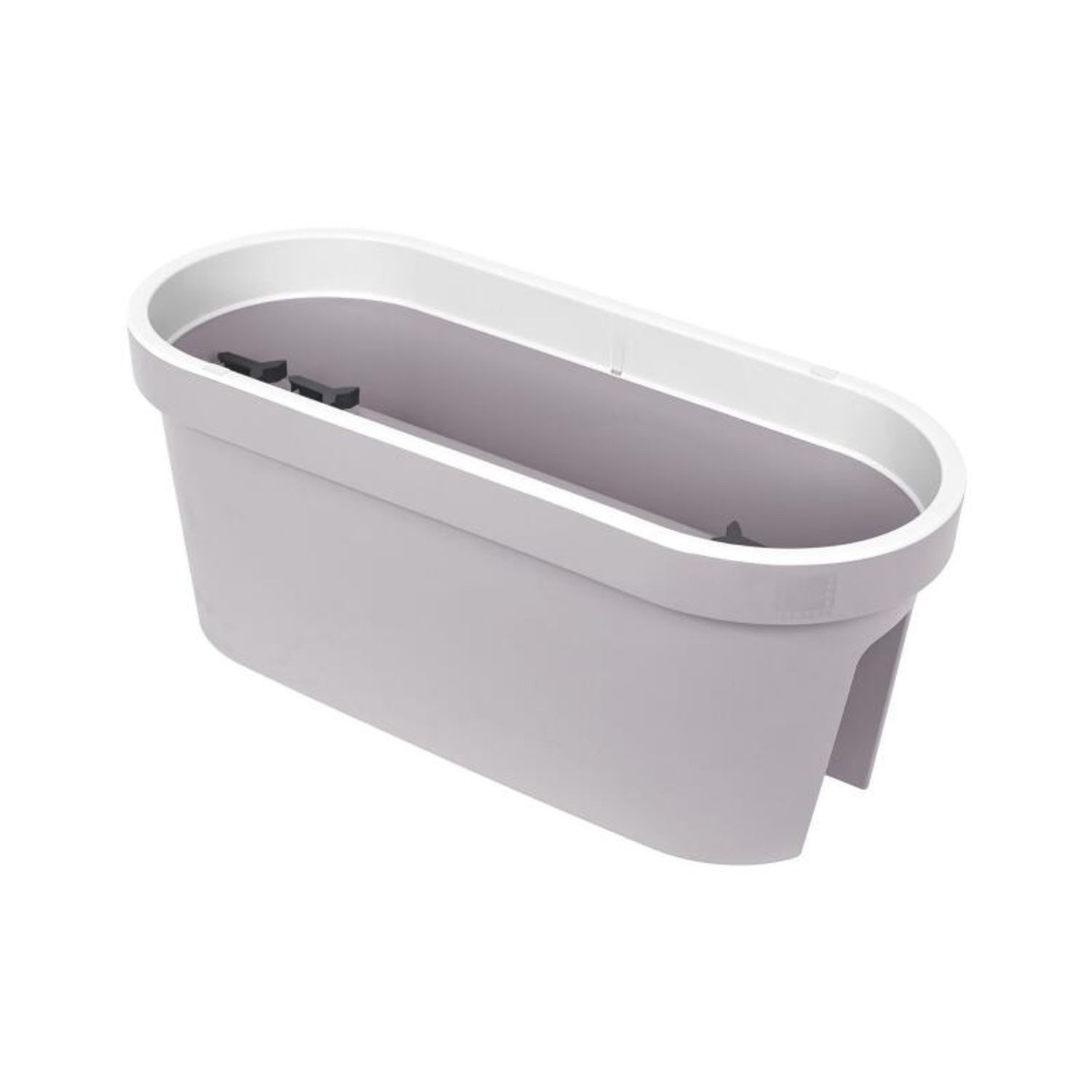 Jelenia Plast Blumenkasten Pflanztopf Geländer Pastell günstig online kaufen