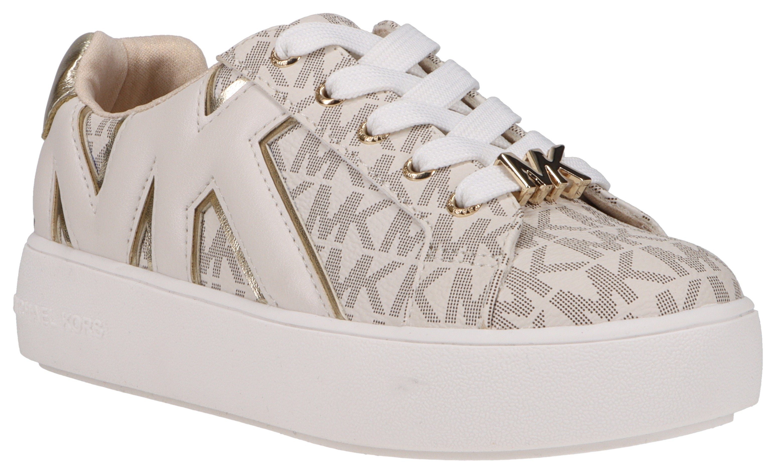 MICHAEL KORS KIDS Sneaker JORDANA AIRIN Plateausneaker im Metalli-Look