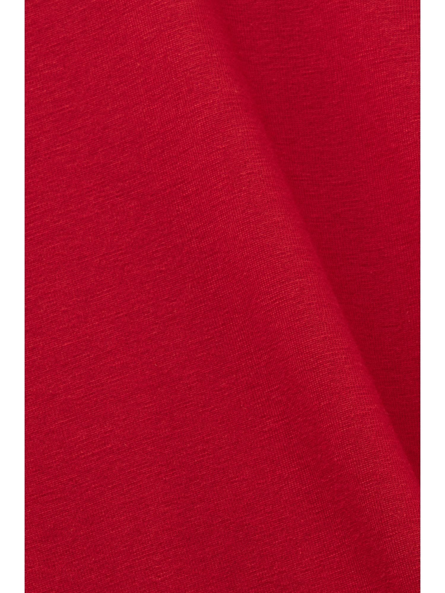 Esprit Pyjama Langes Pyjama-Set aus Jersey RED NEW