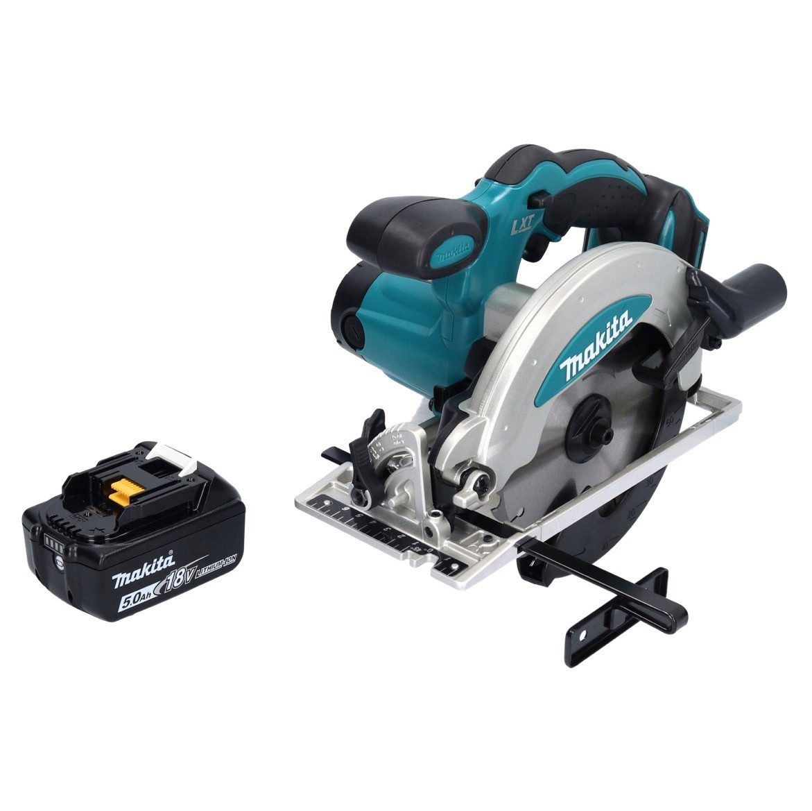 Thumbnail - Makita Kompakt-Handkreissäge DSS 610 T1 Akku Handkreissäge 18 V 165 mm + 1x Akku 5,0 Ah - ohne Lad