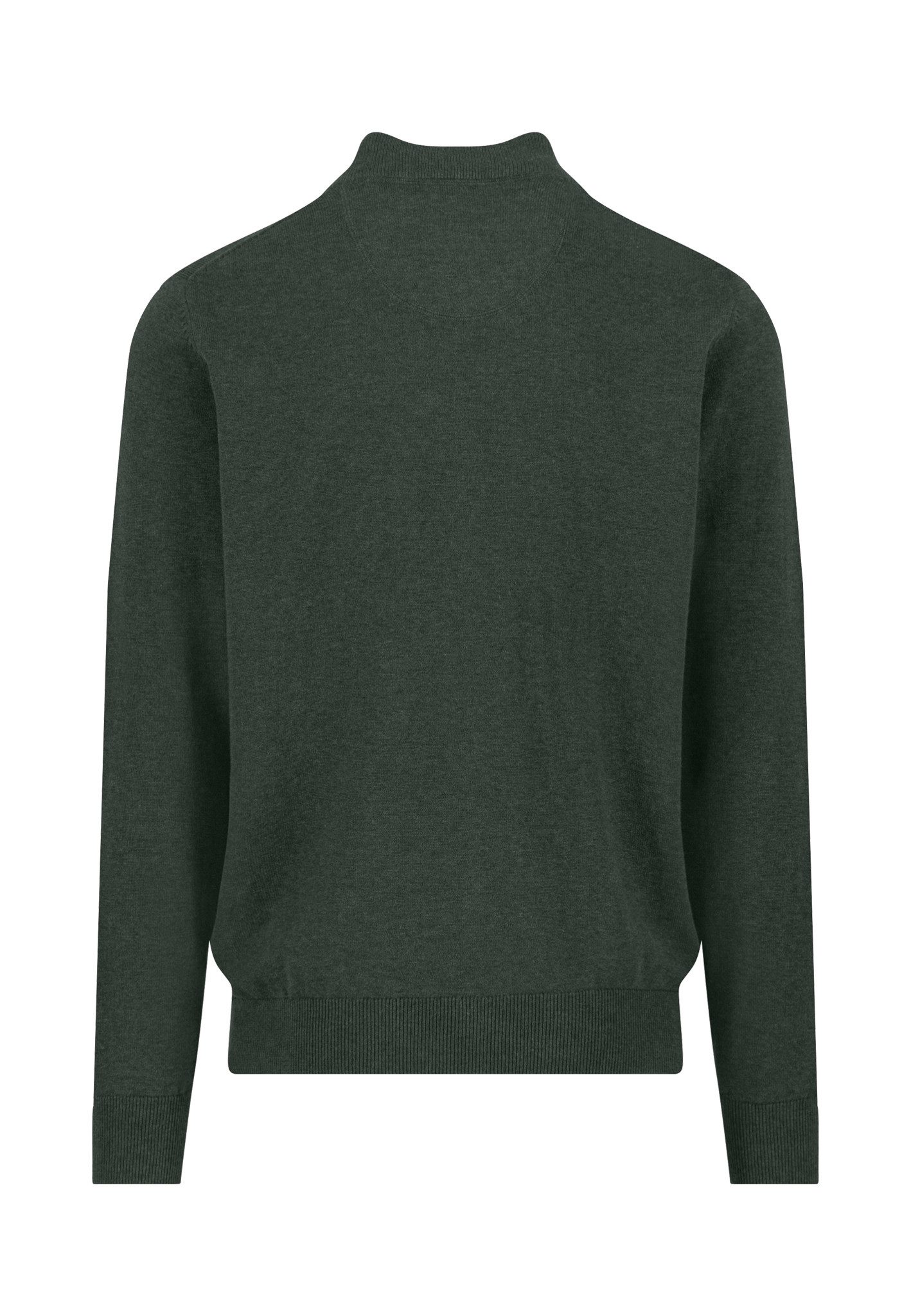 FYNCH-HATTON Strickpullover aus Baumwolle, mit Stehkragen, mit Reißverschluss, Regular Fit