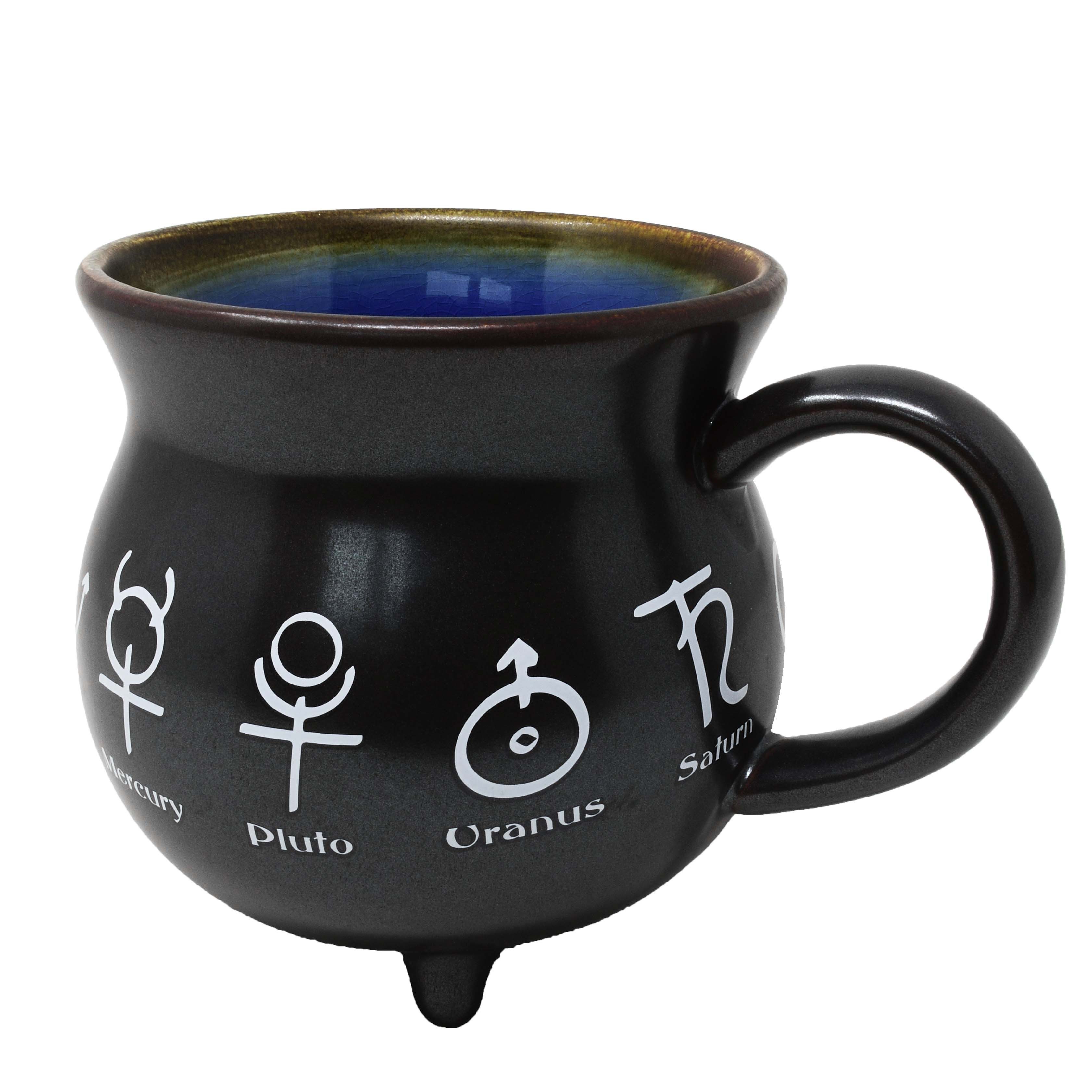 MystiCalls Dekofigur XXL Hexenkessel &amp;quot;Planeten&amp;quot; - Hexengebräu ...