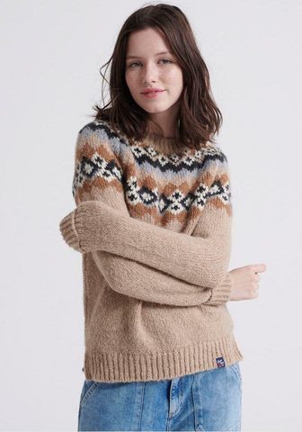 SUPERDRY Трикотажный пуловер »SAVANNAH YO...
