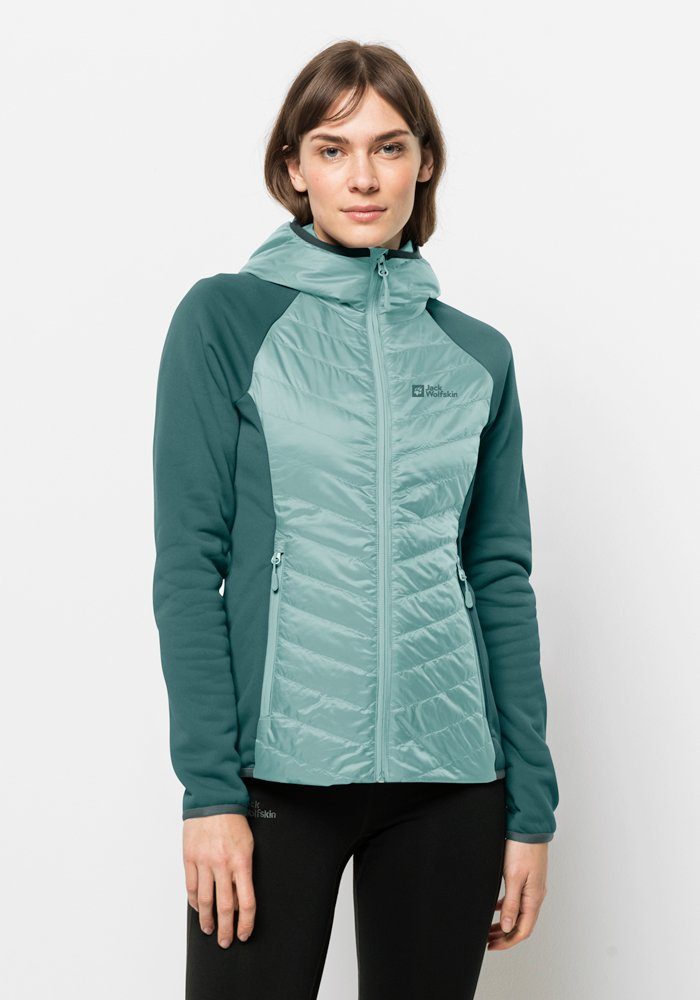 Jack Wolfskin Hybridjacke ROUTEBURN W PRO sea-foam HYBRID