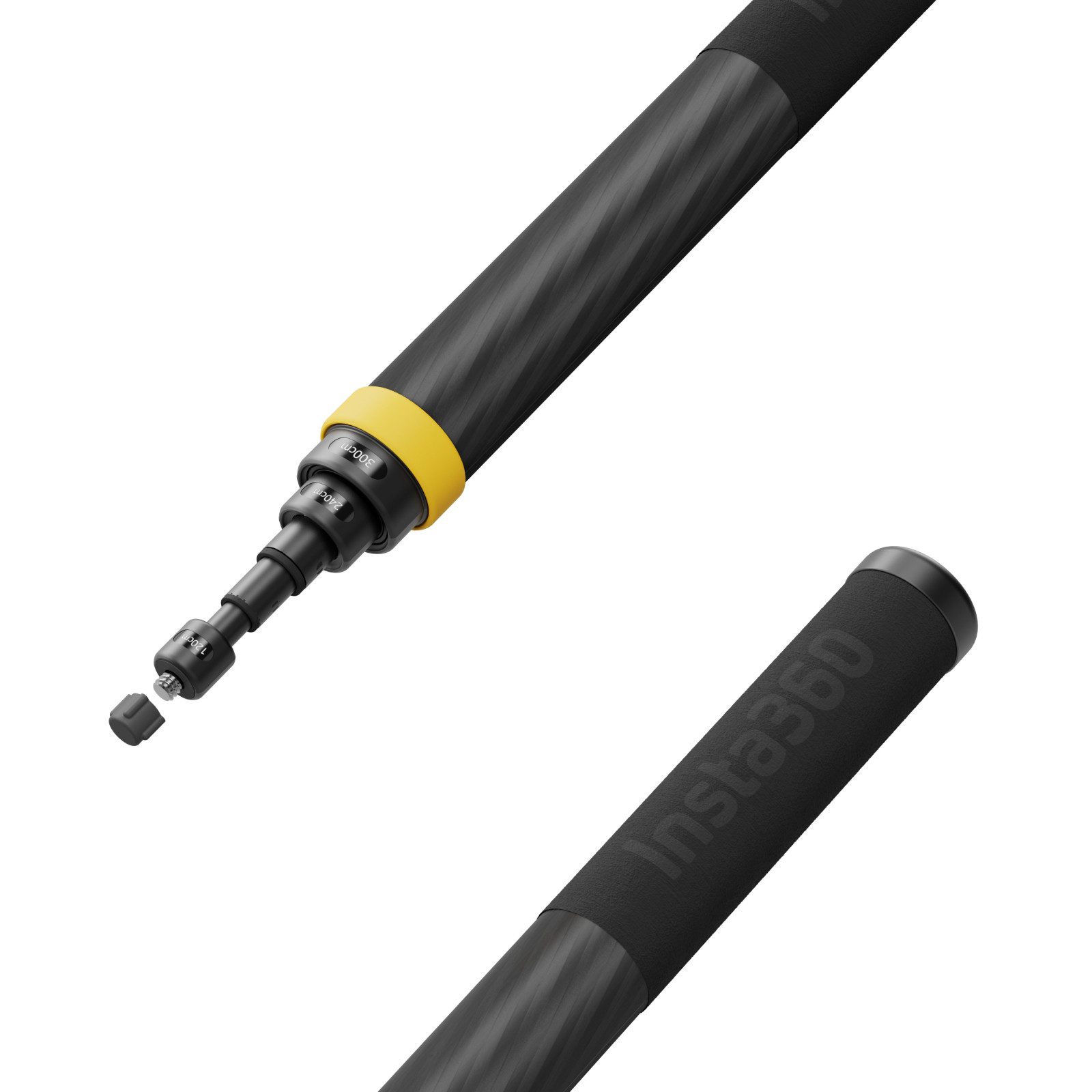 Insta360 Selfie-Stick Insta360 Verlängerter Selfie-Stick, 3 m Unsichtbare Kohlefaserstange