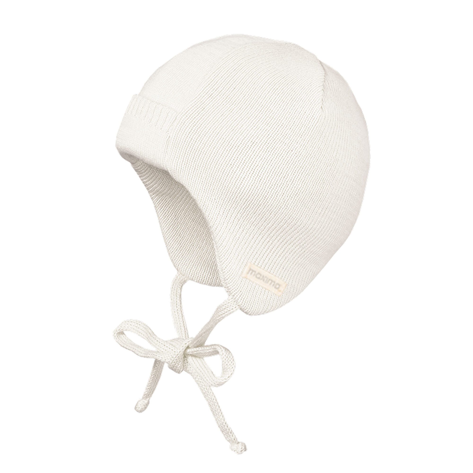 MAXIMO Strickmütze BABY-Mütze, Strick Band (1-St)